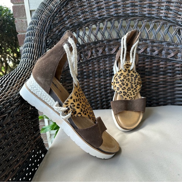Diba Shoes - Diba True Leppard Sandals 12